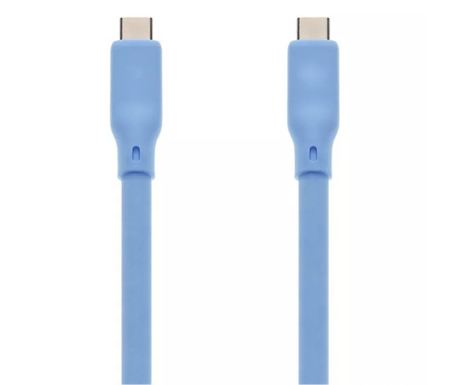 High-Performance USB-C to USB-C Silicone Charging Cable with Ultra-Fast Power Delivery