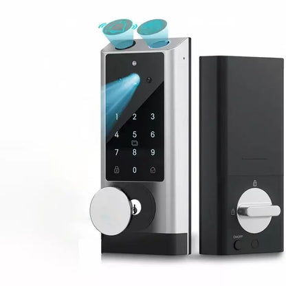 Smart Video Doorbell Lock with Fingerprint Access and Two-Way Audio