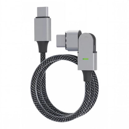 Multi-Device Magnetic Charging Cable with 180-Degree Rotating Head and High-Speed Power Delivery