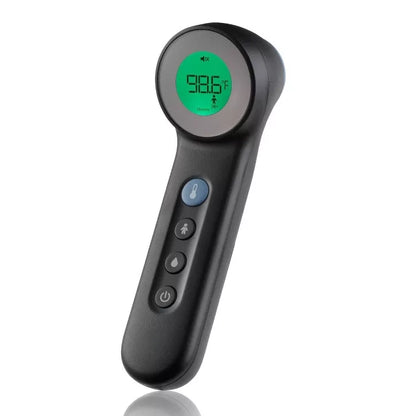3-in-1 No-Touch Thermometer with Age-Adjusted Fever Guidance and Multi-Purpose Mode