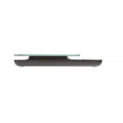 Compact Digital Kitchen Scale with Tempered Glass Platform and Tare Function