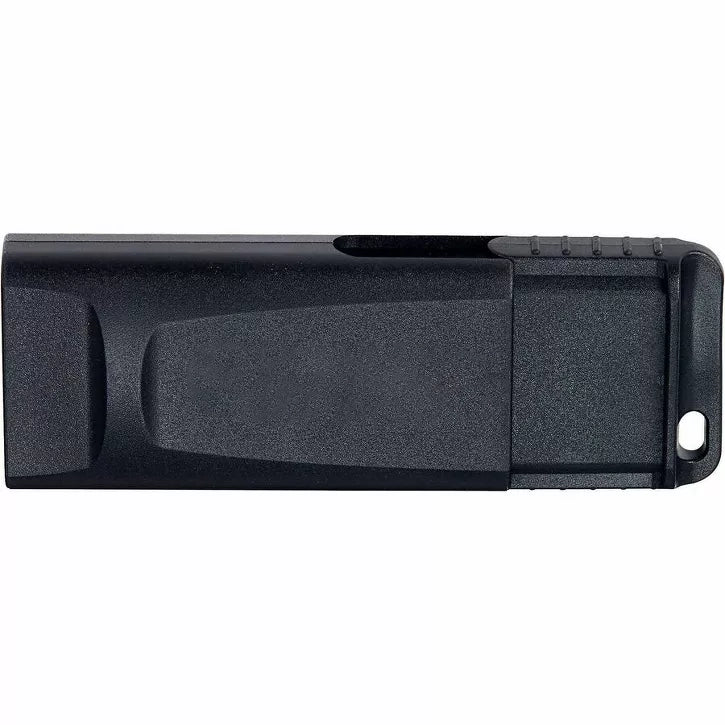 Colorful Retractable USB Flash Drive with Cap-Free Sliding Design and Keyring Hole